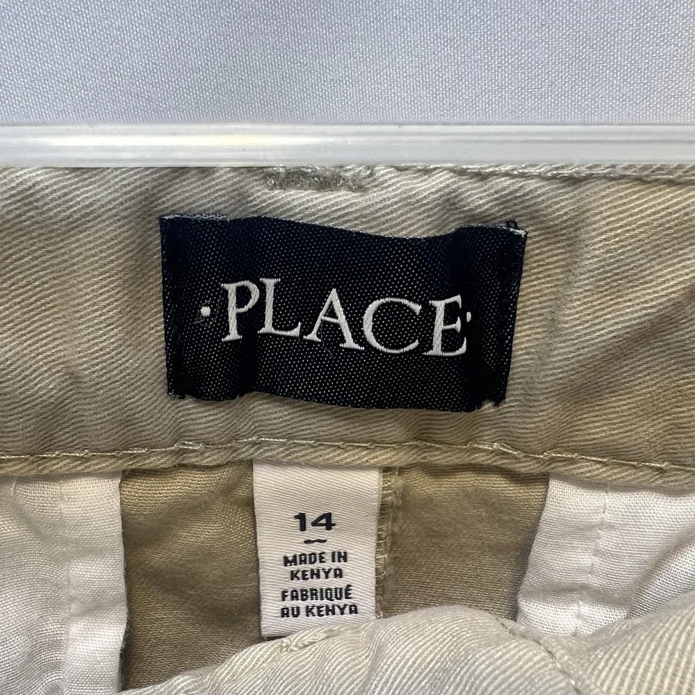 The Children's Place Boys‎ Size 14 Khaki Chino Pants Uniform Beige